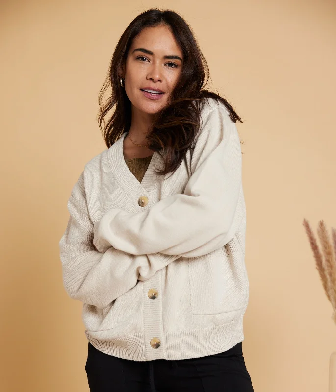 Mars Sweater - Taupe Knit Fabric Woven Fabric Fleece Fabric