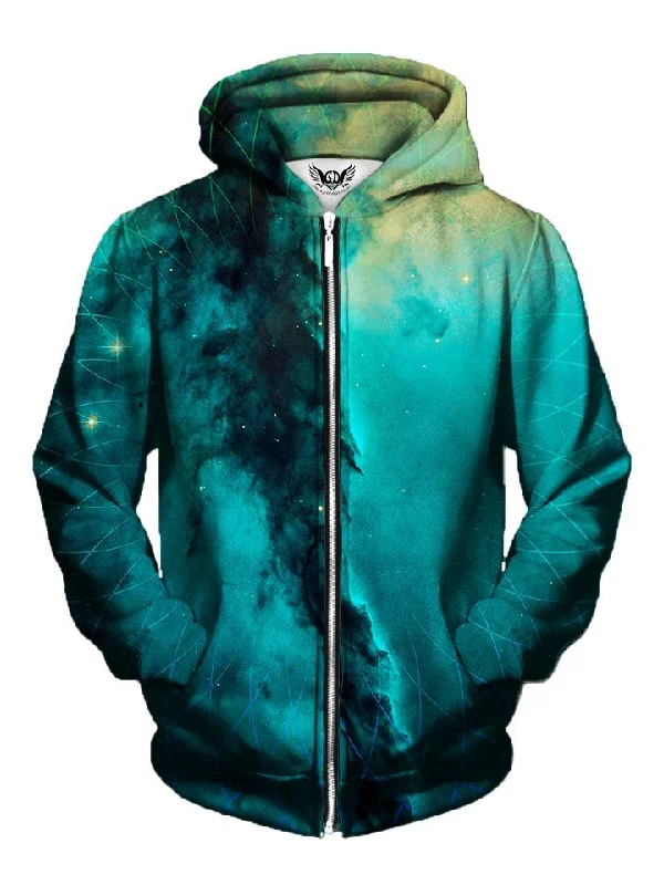 Geometric Cloud Cluster Galaxy Zip-Up Hoodie Hoodie with Magnetic Closure Innovative Modern Geometric Cloud Cluster Galaxy Zip-Up Hoodie Hoodie with Magnetic Closure Innovative Modern