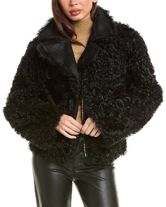 Alberta Ferretti Shearling Moto Jacket Print Jacket Jacquard Jacket Embroidered Jacket Alberta Ferretti Shearling Moto Jacket Print Jacket Jacquard Jacket Embroidered Jacket