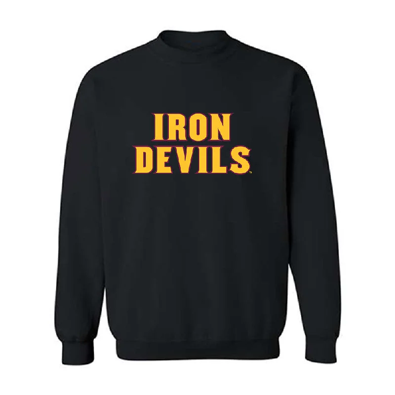 Arizona State - NCAA Women's Track & Field : Lauren Brown - Replica Shersey Crewneck Sweatshirt Hoodie with Hem Patch Decorative Personalized Arizona State - NCAA Women's Track & Field : Lauren Brown - Replica Shersey Crewneck Sweatshirt Hoodie with Hem Patch Decorative Personalized