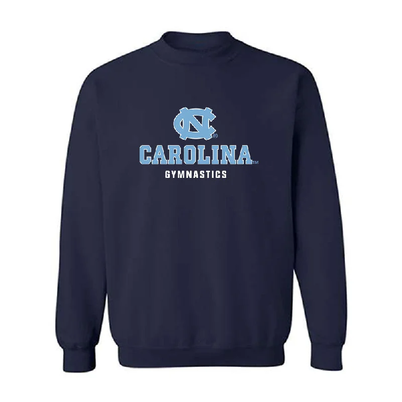 UNC - NCAA Women's Gymnastics : Jordan Valahovic - Classic Shersey Crewneck Sweatshirt Hoodie with Ribbed Cuffs Snug Fit Comfort UNC - NCAA Women's Gymnastics : Jordan Valahovic - Classic Shersey Crewneck Sweatshirt Hoodie with Ribbed Cuffs Snug Fit Comfort