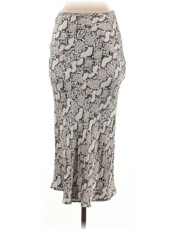 Casual Skirt silk skirt luxurious