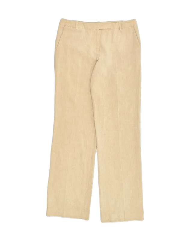 CALVIN KLEIN Womens Straight Suit Trousers US 6 Medium W32 L32 Beige Trousers stylish elegant CALVIN KLEIN Womens Straight Suit Trousers US 6 Medium W32 L32 Beige Trousers stylish elegant