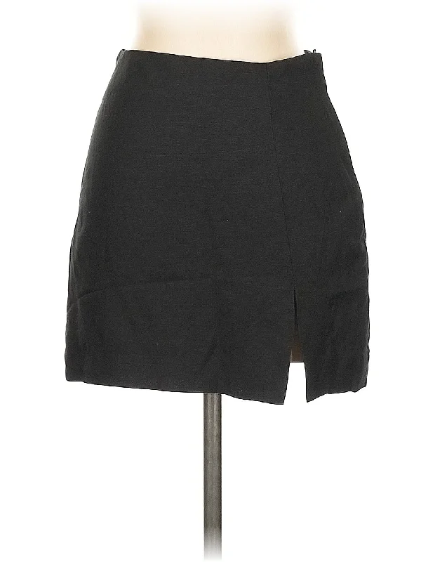 Casual Skirt linen skirt natural