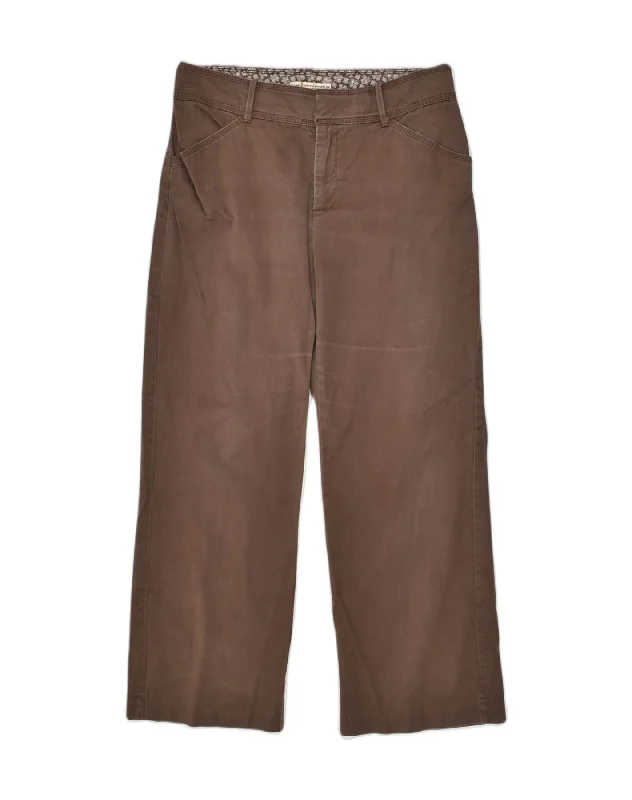 LEE Womens Petite Straight Casual Trousers US 10 Large W32 L28 Brown Trousers Low Rise Relaxed LEE Womens Petite Straight Casual Trousers US 10 Large W32 L28 Brown Trousers Low Rise Relaxed