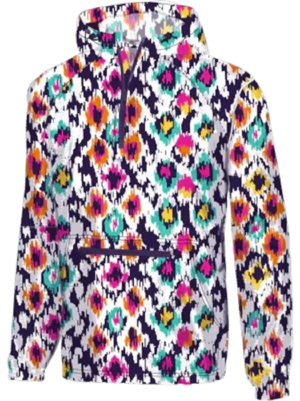 Women's Falling In Love Wind Breaker Jacket In Aztec Zippered Front Buttoned Front Snap Front Women's Falling In Love Wind Breaker Jacket In Aztec Zippered Front Buttoned Front Snap Front