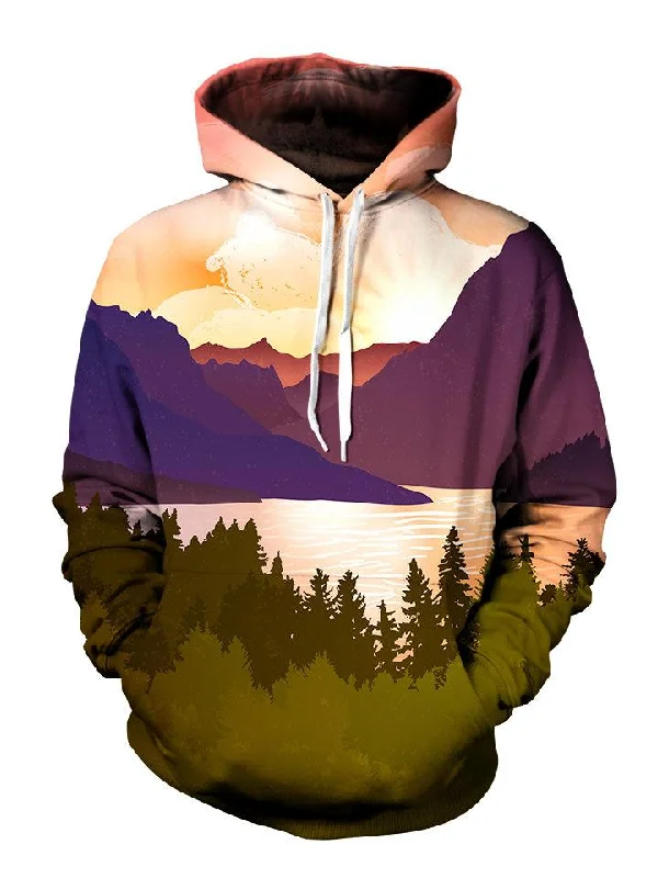 Picture Perfect Pullover Art Hoodie Hoodie with Hem Contrast Bold Stylish