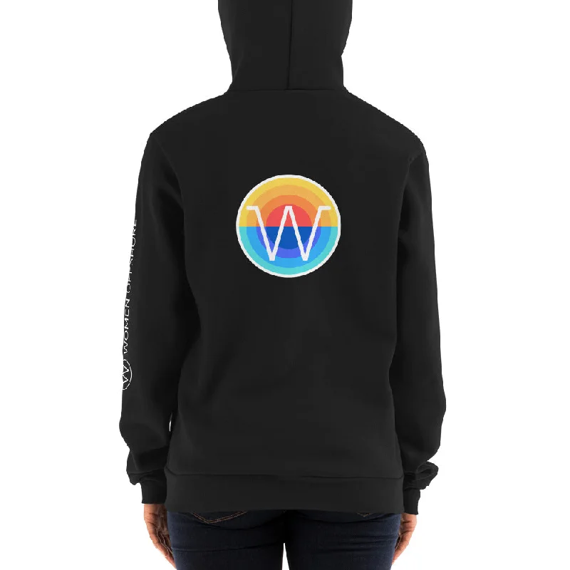 New Dawn Zip Hoodie Hoodie with Drawcord Adjustable Secure