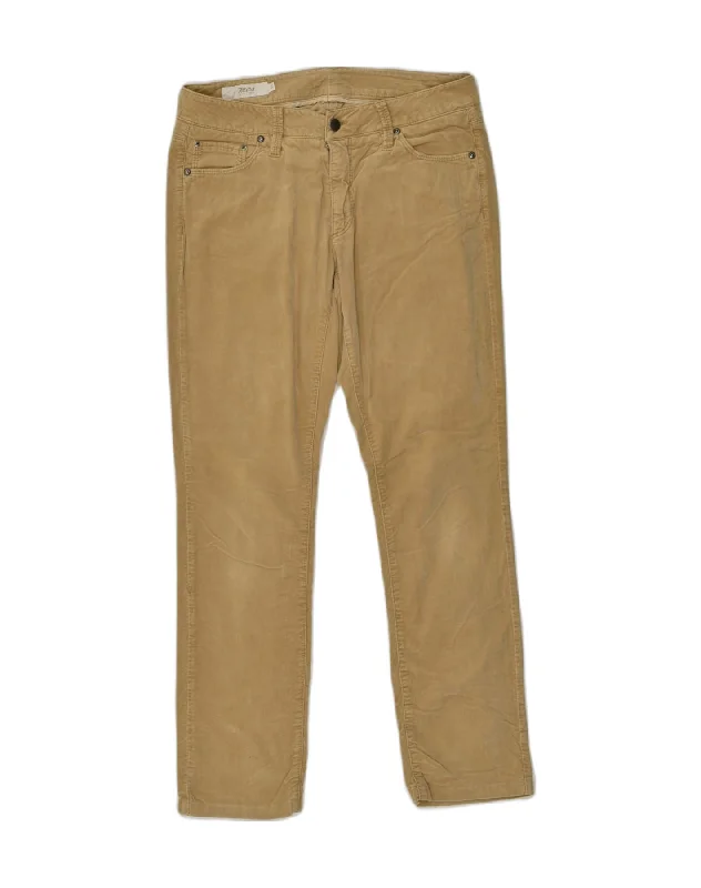 MARLBORO CLASSICS Womens Straight Casual Trousers W32 L31 Beige Trousers fashionable trendy MARLBORO CLASSICS Womens Straight Casual Trousers W32 L31 Beige Trousers fashionable trendy