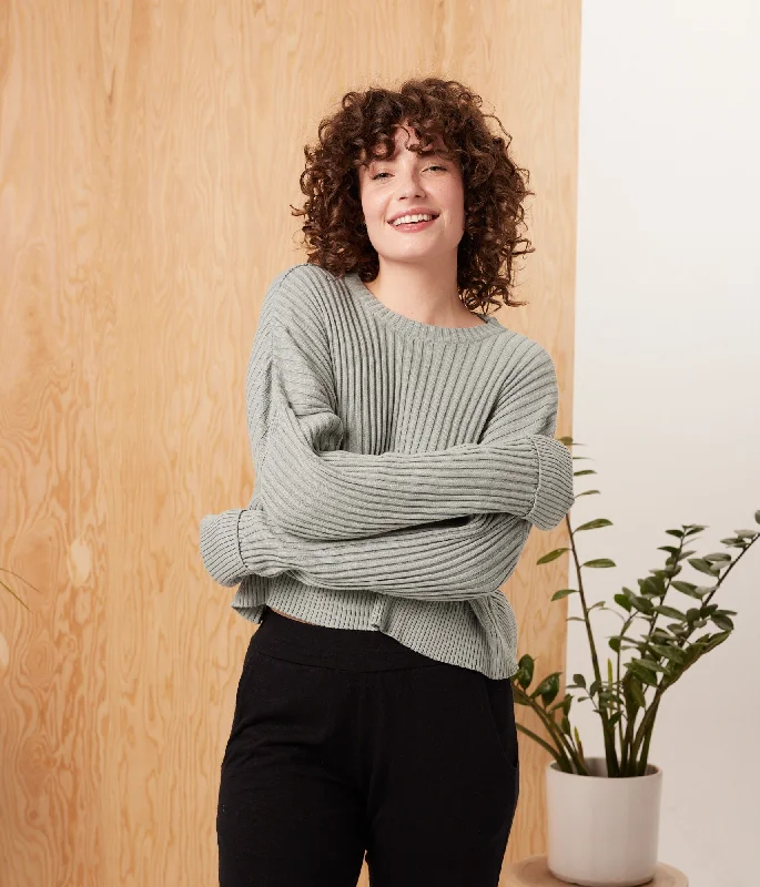 Diamond Sweater - Tide Pool Polka Dot Checkered Tartan