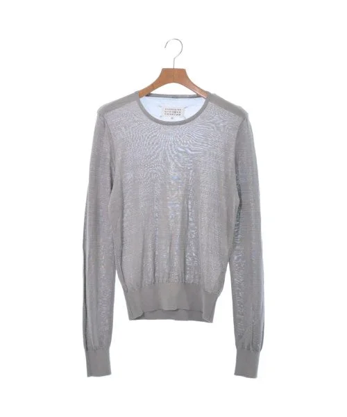 Maison Margiela Sweaters Ribbed Striped Patterned