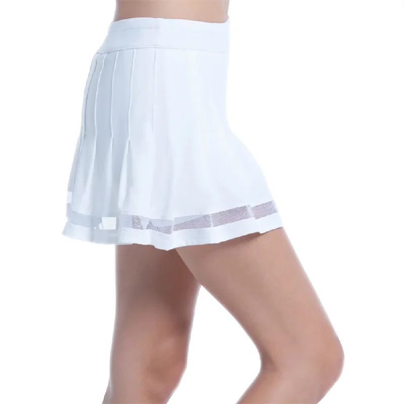 Lucky In Love Vintage Pleat 13.5 Inch Womens Tennis Skirt a-line skirt cut
