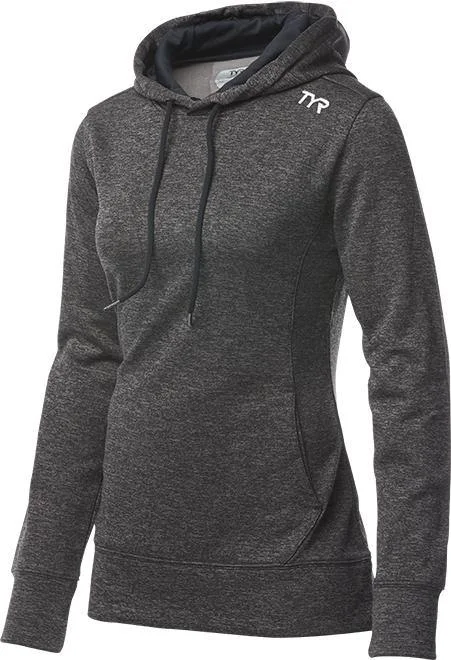 TYR Womens Perfomance Pullover Hoodie Hoodie with Strings Custom Fit Adjustable