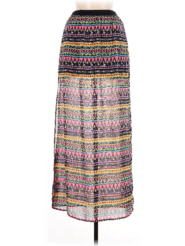 Casual Skirt silk skirt lustrous