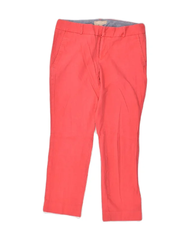 BANANA REPUBLIC Womens Hampton Fit Chino Trousers US 4 Small W30 L25 Red Trousers sophisticated sleek BANANA REPUBLIC Womens Hampton Fit Chino Trousers US 4 Small W30 L25 Red Trousers sophisticated sleek