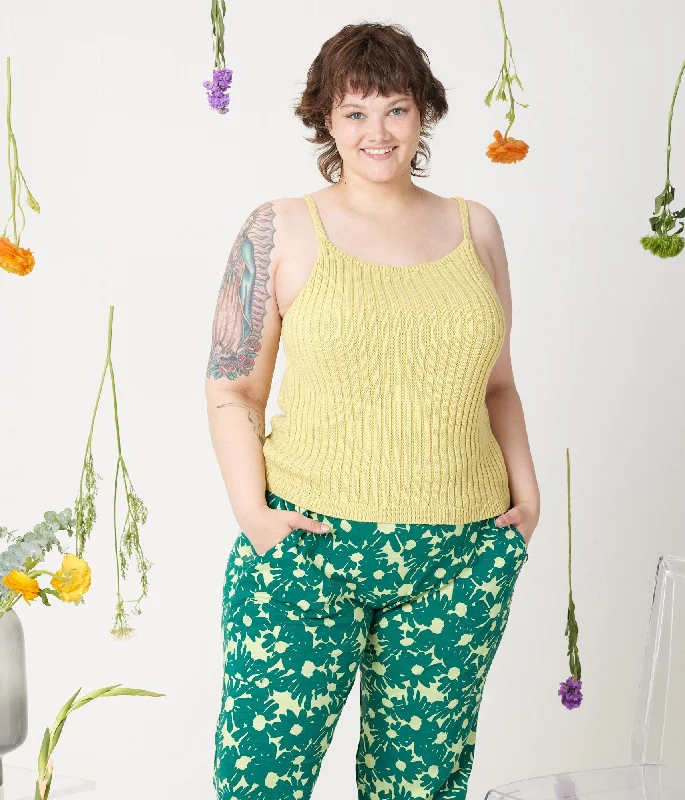 River Sweater Tank - Flax Iron Safe Non-Iron Wrinkle Free