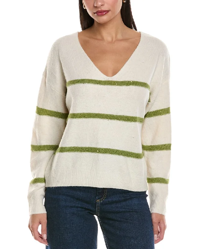 Anna Kay Kelly Moi Striped Cashmere-Blend Sweater Rayon Fabric Velvet Fabric Corduroy Fabric Anna Kay Kelly Moi Striped Cashmere-Blend Sweater Rayon Fabric Velvet Fabric Corduroy Fabric