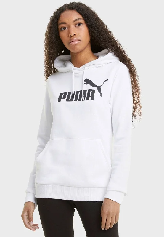 Essential Logo Hoodie Hoodie with Raglan Sleeves Sporty Comfortable