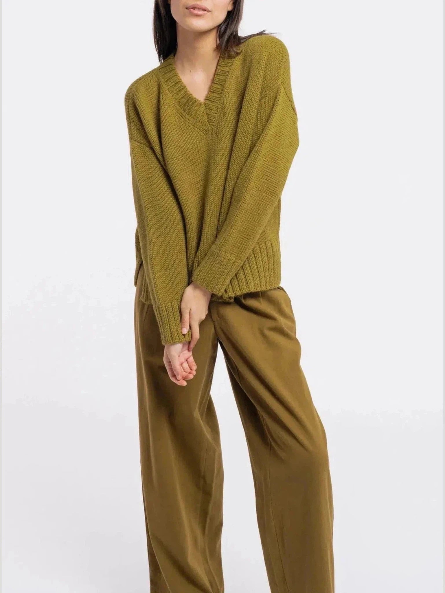 LAUDE the Label Billy Sweater Front Pockets Side Pockets Patch Pockets