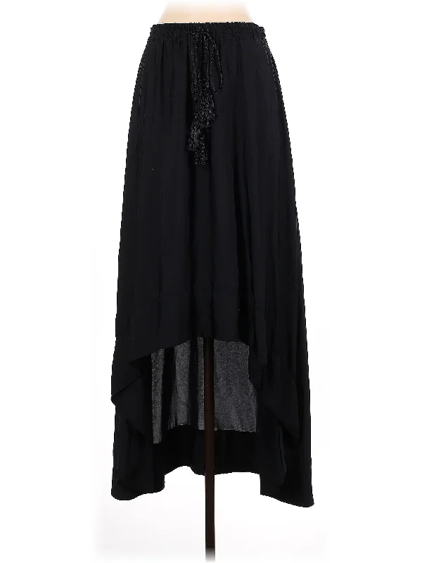 Casual Skirt belted skirt waist