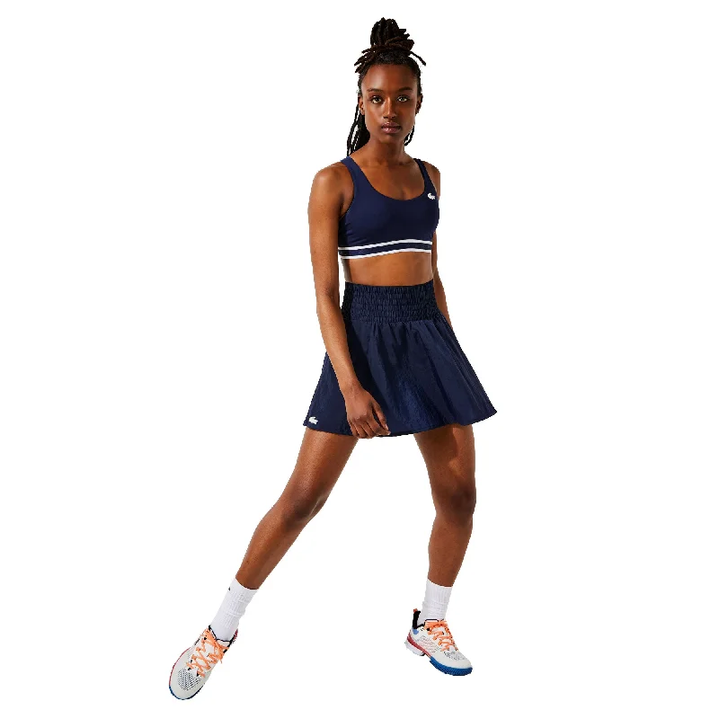 Lacoste Sport Navy Womens Tennis Skirt athletic skirt fit