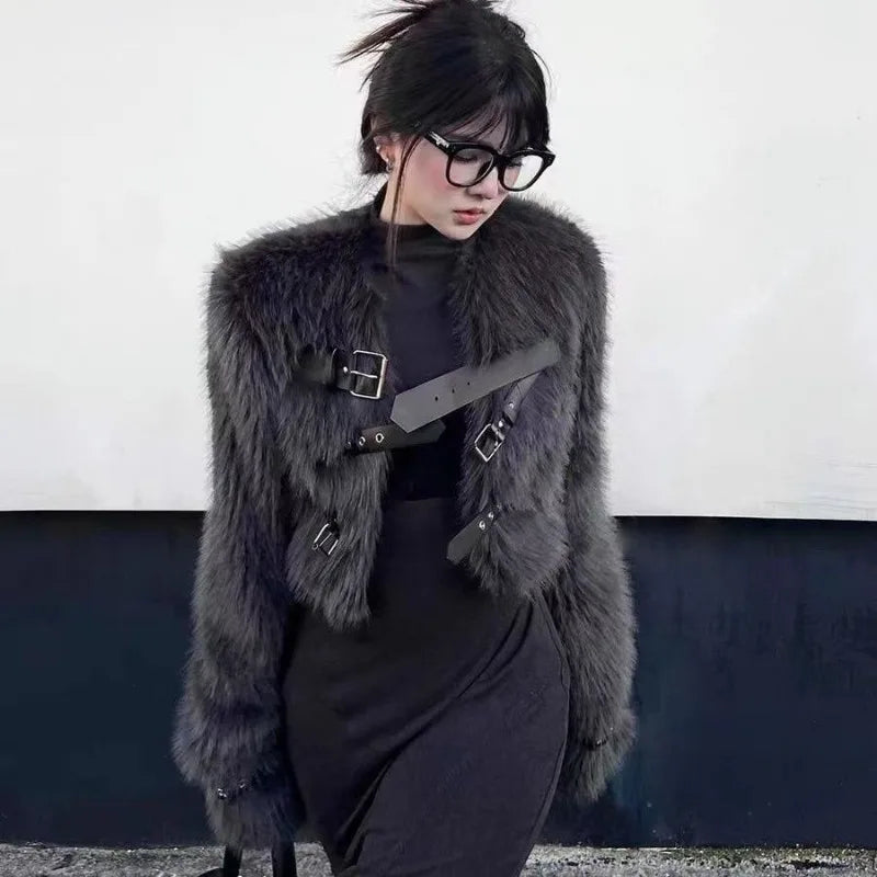 Advbridge Luxury Fur Coat Autumn Winter Tailoring Faux Fur Jacket Women Long Sleeve Tops Streetwear Design Outerwear Trend Warm Coats New Trench Coat Raincoat Waterproof Jacket Advbridge Luxury Fur Coat Autumn Winter Tailoring Faux Fur Jacket Women Long Sleeve Tops Streetwear Design Outerwear Trend Warm Coats New Trench Coat Raincoat Waterproof Jacket
