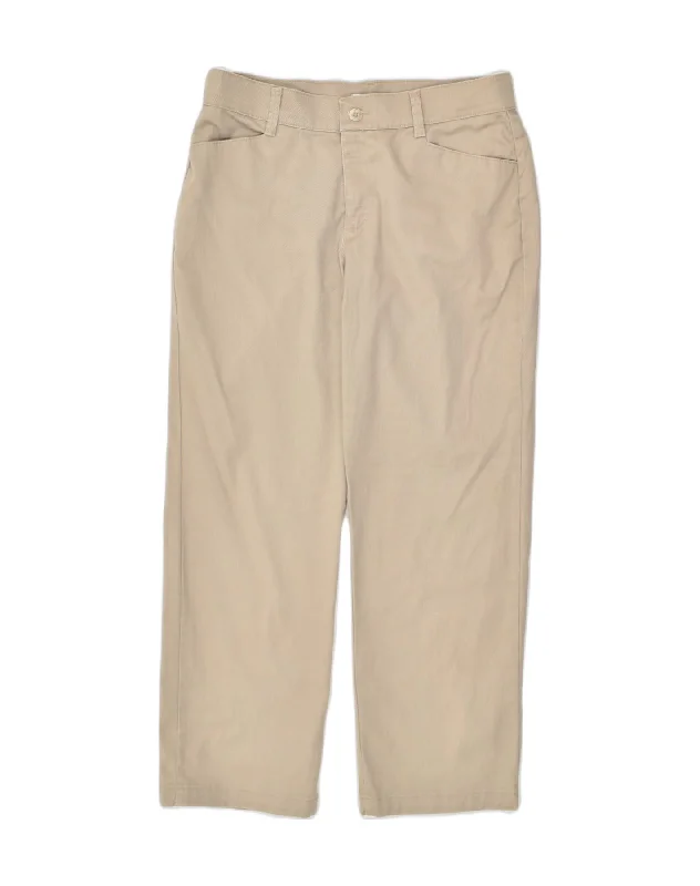 LEE Womens Relaxed Fit Casual Trousers UK 14 Large W34 L29 Beige Cotton Trousers Polka Dot Cute LEE Womens Relaxed Fit Casual Trousers UK 14 Large W34 L29 Beige Cotton Trousers Polka Dot Cute