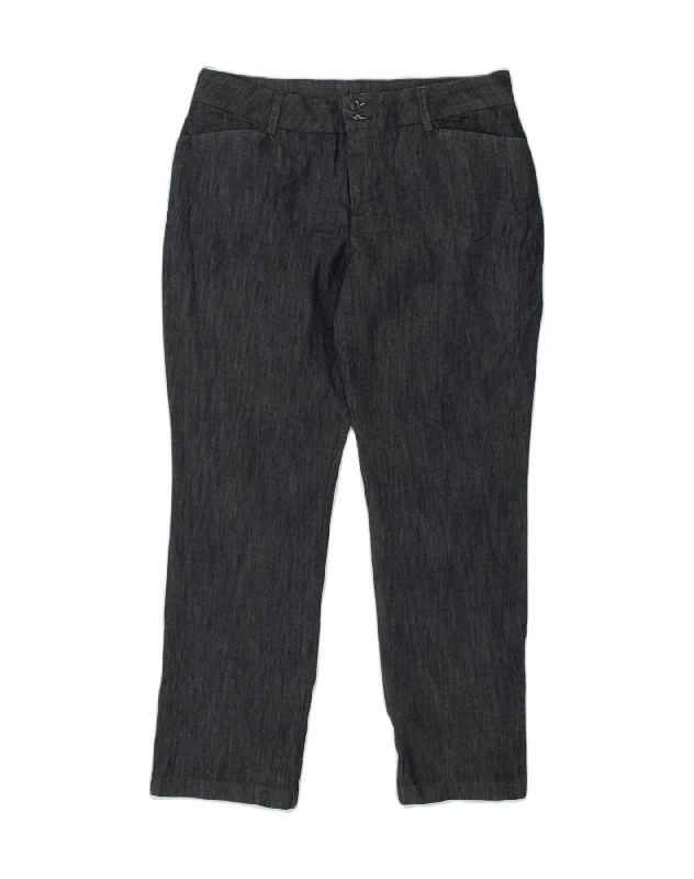 LEE Womens Mid Rise Straight Casual Trousers US 16 2XL W37 L30 Blue Cotton Trousers Wedding White LEE Womens Mid Rise Straight Casual Trousers US 16 2XL W37 L30 Blue Cotton Trousers Wedding White