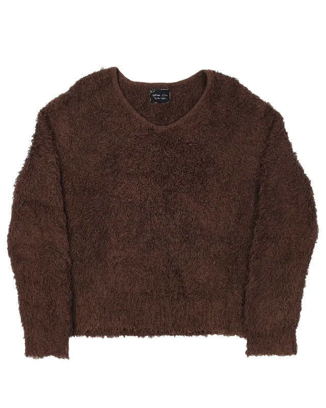 AW03 "Touch Me I'm Sick" Alpaca Knit Sweater Machine Wash Dry Clean Hand Wash