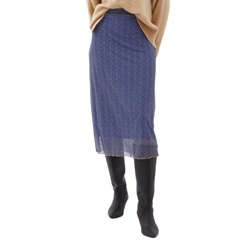 OXXO -  Mixed Midi Tulle Skirt chiffon skirt delicate