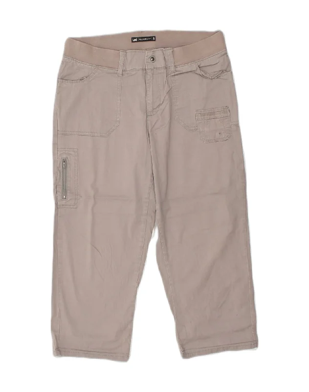 LEE Womens Relaxed Fit Capri Trousers UK 14 Medium W31 L22 Grey Cotton Trousers New Arrival LEE Womens Relaxed Fit Capri Trousers UK 14 Medium W31 L22 Grey Cotton Trousers New Arrival