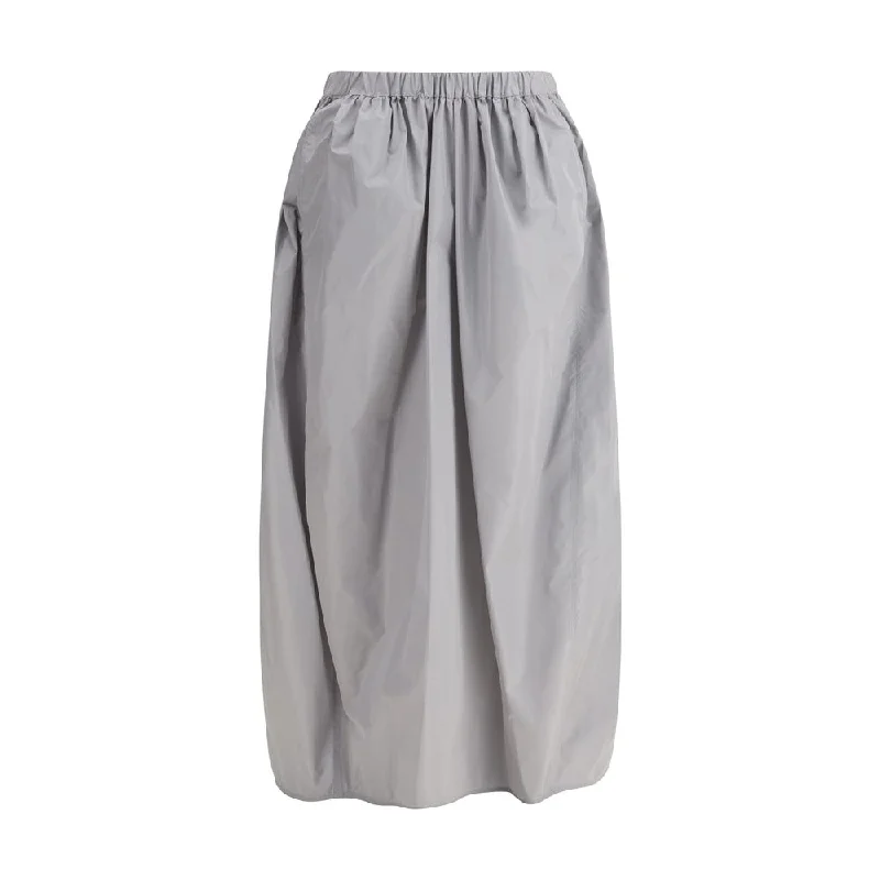 Fabiana Filippi Midi Trench Skirt chiffon skirt floaty