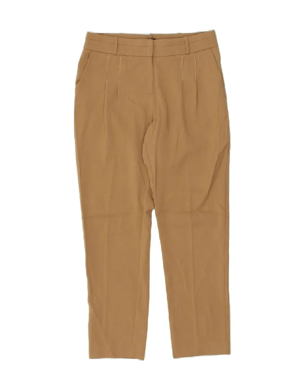 OASIS Womens Tapered Suit Trousers EU 36 Small W30 L28 Beige Polyester Trousers Solid Black OASIS Womens Tapered Suit Trousers EU 36 Small W30 L28 Beige Polyester Trousers Solid Black