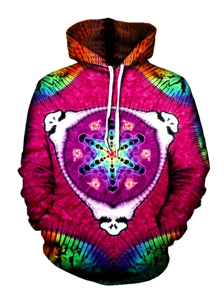 Heady Psychedelic Pullover Hoodie Hoodie with Drawcord Adjustable Secure