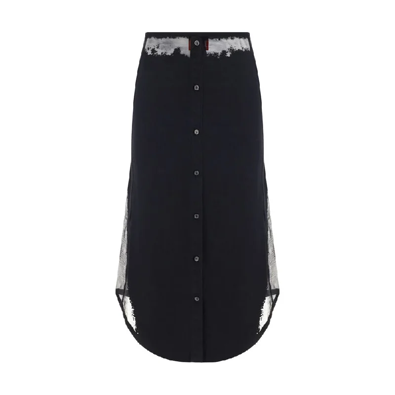 Diesel Skirts velvet skirt luxurious