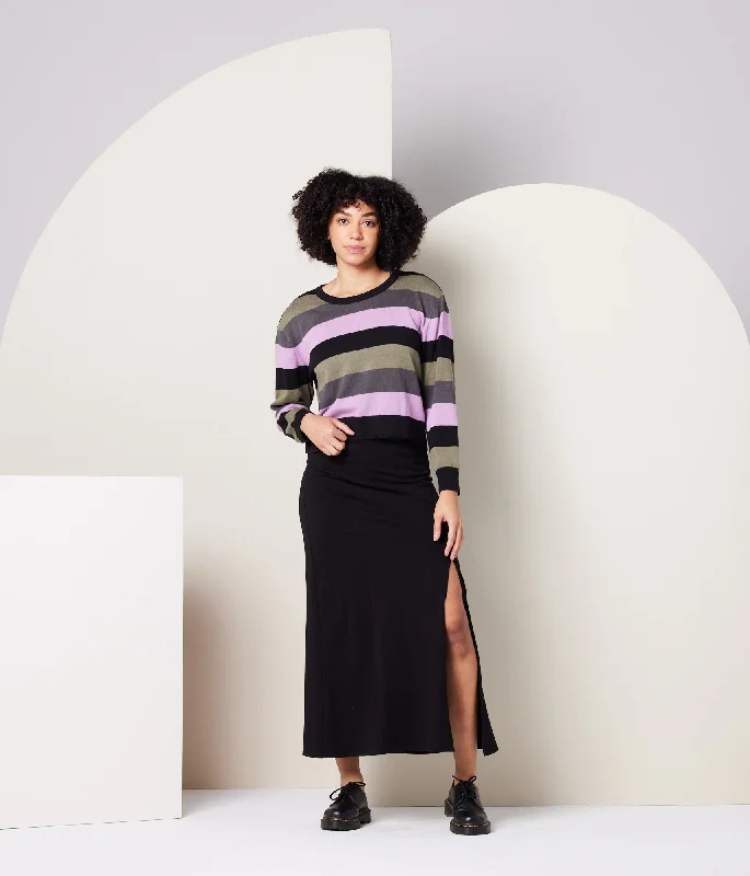 Palmer Sweater - Martini Stripe Lightweight Heavyweight Midweight