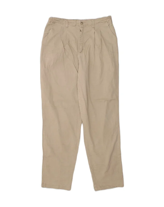 LEE Womens Relaxed Fit Chino Trousers US 18 2XL W34 L32 Beige Cotton Trousers Cargo pockets LEE Womens Relaxed Fit Chino Trousers US 18 2XL W34 L32 Beige Cotton Trousers Cargo pockets
