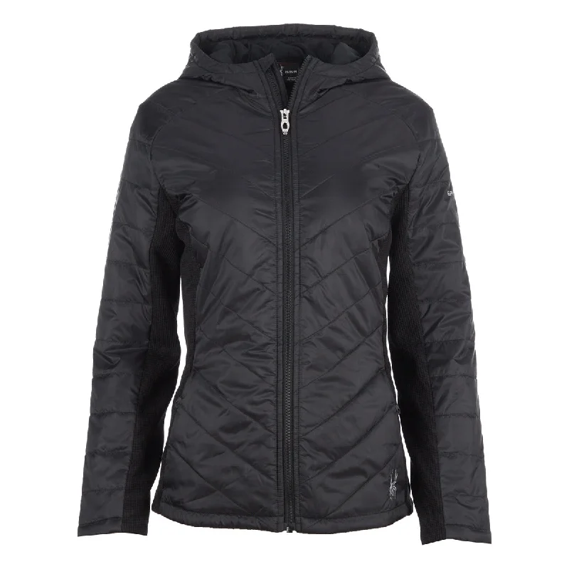 Spyder Women's Full Zip Hybrid Jacket by PROOZY Fleece Jacket Down Jacket Feather Jacket Spyder Women's Full Zip Hybrid Jacket by PROOZY Fleece Jacket Down Jacket Feather Jacket