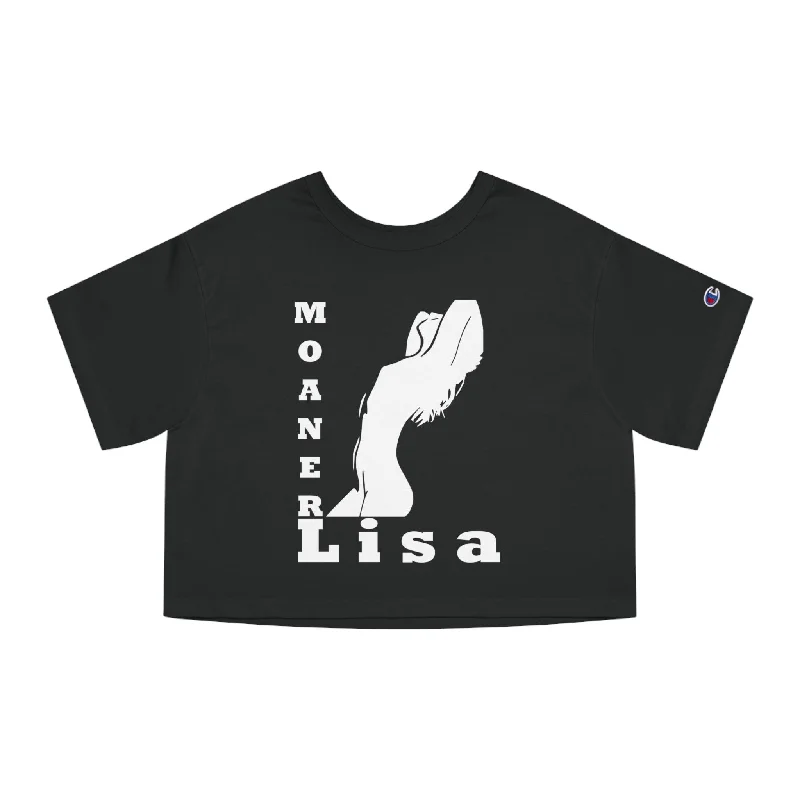 Moaner Lisa - Women's Crop Top Nylon Fabric Polyester Fabric Spandex Fabric