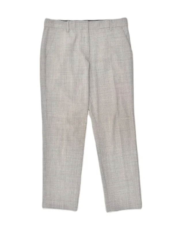 GAP Womens Stretch Slim Suit Trousers US 4 Small W32 L28 Grey Polyester Trousers Fall Fleece GAP Womens Stretch Slim Suit Trousers US 4 Small W32 L28 Grey Polyester Trousers Fall Fleece