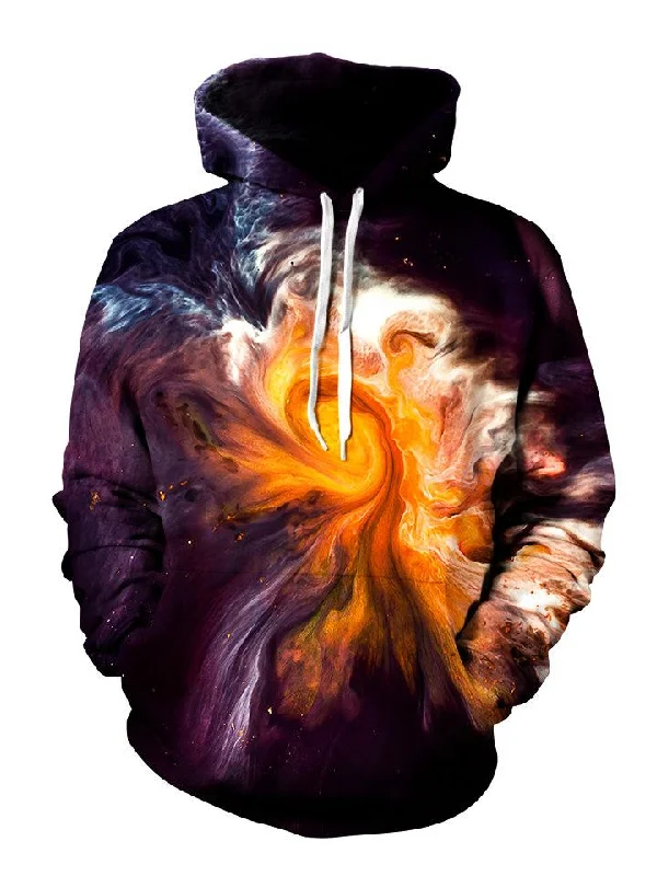 Merge Pullover Art Hoodie Hoodie with Hem Drawcord Adjustable Customizable