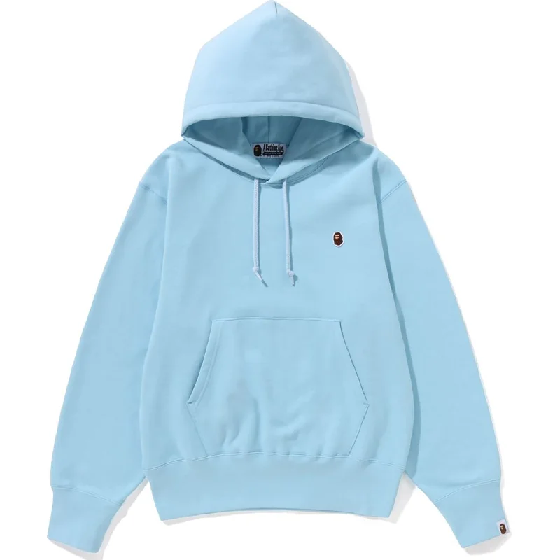 APE HEAD ONE POINT PULLOVER HOODIE WIDE FIT LADIES Hoodie with Front Slit Layering Stylish APE HEAD ONE POINT PULLOVER HOODIE WIDE FIT LADIES Hoodie with Front Slit Layering Stylish
