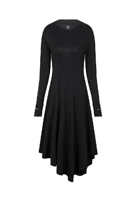 Victory Asymmetrical Panel Dress