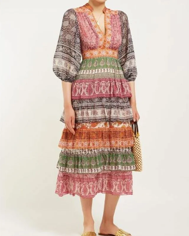 "Amari" Tiered Dress