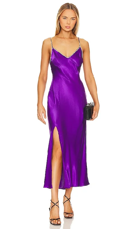 ASTR the Label Kathleen Dress in Purple