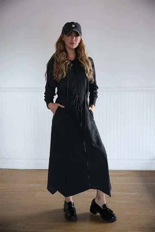 BYRD Basixx Zip Up Dress