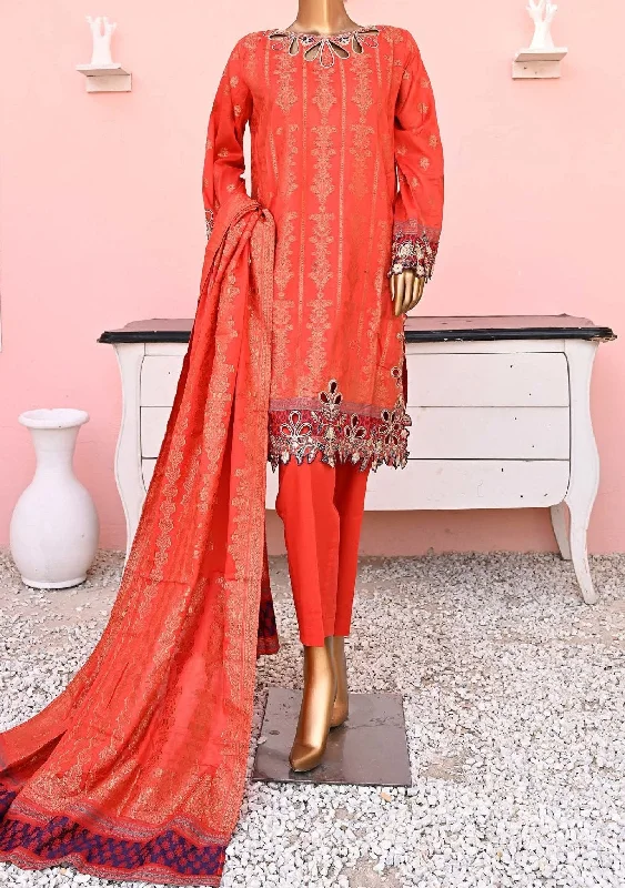 Bin Saeed Ready Made Embroidered Jacquard Dress