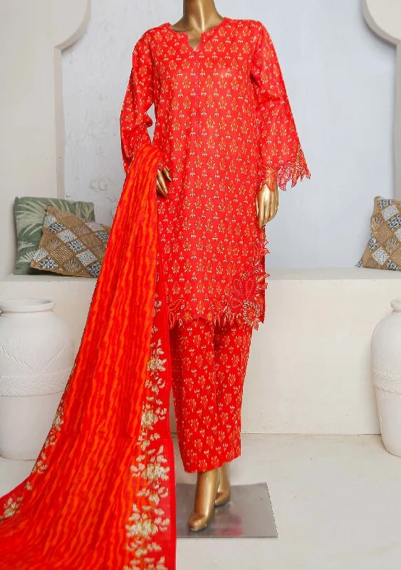 Bin Saeed Ready Made Embroidered Khaddar Dress