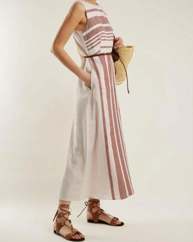 "Dimitri" Linen Dress
