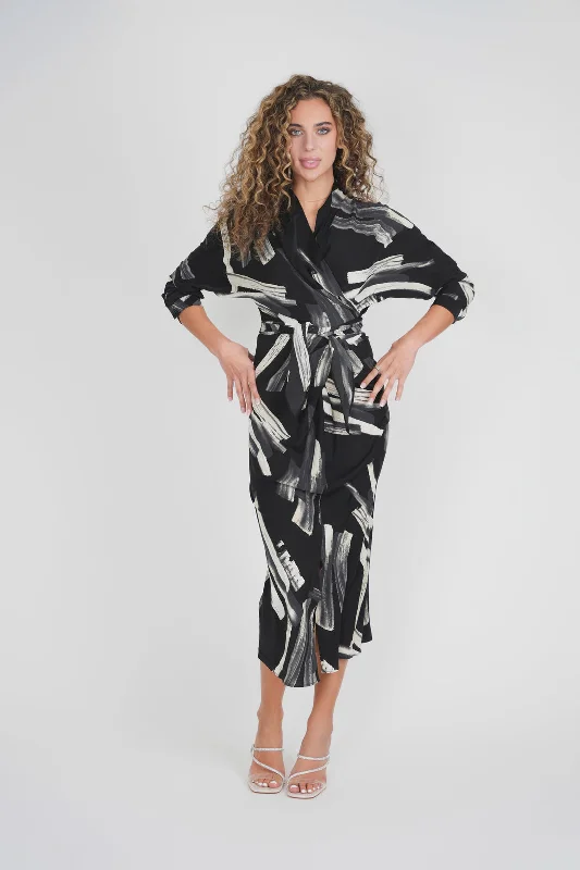 Front Row Water Color Dress